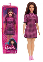 Lalka Mattel Barbie Fashionistas Modne przyjaciółki w różowo-czarnej sukience 27 cm (0194735002047) - obraz 1