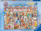 Пазл Ravensburger Вулична вечірка 70 x 50 см 1000 деталей (4005555011750)