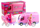 Zestaw do zabawy Lean Toys Camper Różowy (1818910794297)