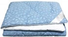 Одеяло Лебяжий пух Blue/White Zastelli тик полуторное 145х205