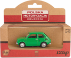 Pojazd metalowy Daffi PRL Fiat 126p Zielony (5905422115712) - obraz 1