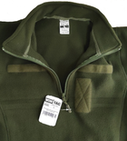 Флісова кофта WinTac Winter polar dark olive 3XL 260 гр/м олива - зображення 3