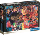 Puzzle Clementoni Compact Anime One Piece 1000 elementów (8005125399222) - obraz 1