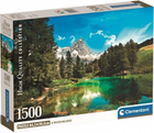 Puzzle Clementoni Compact Blue Lake 1500 elementów (8005125317202) - obraz 1