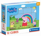 Klocki Clementoni Peppa Pig 12 elementów (8005125411955)