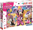 Пазли Clementoni Maxi Super Color Minnie 60 елементів (8005125264438) - зображення 1