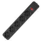 Удлинитель сетевой MAXXTER на 5 розетки | 4500W, 10A, 4.5 м