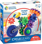 Конструктор Learning Resources Cycle Gears Шестерні Мотоцикл 30 деталей (5905116623561)