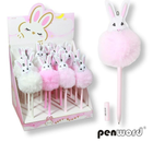 Zestaw długopisów Penword Soft Bunny 16 szt (5902557439621) - obraz 1