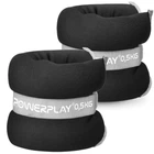 Манжети для ніг та рук PowerPlay PP-4349 Ankle/Wrist Weights (2шт.*0.5 kg) (пара) Чорні