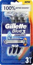 Бритви одноразові Gillette Blue3 Comfort 3 шт (7702018020294)