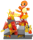 Klocki konstrukcyjne Mattel Mega Pokemon Charmander's Fire-Type Spin 81 elementów (0194735190935) - obraz 2