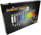 Klocki magnetyczne Leantoys Magnastix 560 elementów (1818911160374)