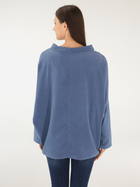 Bluza damska bez kaptura oversize Unisono 170-1110-1 M Niebieska (5906140656099) - obraz 2