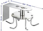 Вішалка для кухні Maximex з нержавіючої сталі поворотна 6 гачків (4008069029396) - зображення 5