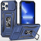 Чохол протиударний Epik Defender Cam Ring Case на Apple iPhone 13 Pro Max (6.7") Синій / Navy