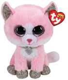 М'яка іграшка TY Beanie Boos FIONA Рожевий кіт 24 cm 36489 (0008421364893) - зображення 1