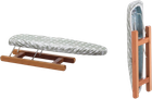 Прасувальна дошка для рукавів Arredamenti Stiromaniche Коричнева 55 x 14 см (8023856625120) - зображення 2