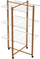 Suszarka na pranie Arredamenti Karisma brązowa 80 x 68 cm (8023856695123)