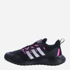 Buty sportowe młodzieżowe dla dziewczynki adidas FortaRun 2.0 EL K IG0418 36 Czarny/Różowy (4066755003556) - obraz 2