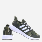 Buty sportowe chłopięce adidas FortaRun 2.0 K IF6220 38.5 Oliwkowy/Biały (4066765049667) - obraz 3