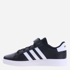 Підліткові кеди для хлопчика adidas Grand Court 2.0 EL GW6513 38 Чорні (4065426239171) - зображення 3