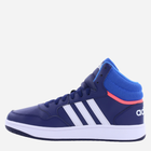 Tenisówki chłopięce adidas Hoops 3.0 Mid K GW0400 37.5 Niebieskie (4065418343930) - obraz 3