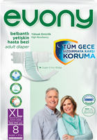 Підгузки для дорослих Evony 4 Extra Large 8 шт (8690536841011)