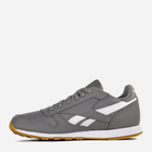 Підліткові кросівки для хлопчика Reebok Classic Leather DV9608 37 Сірі (4061624641778) - зображення 2