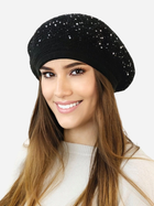 Beret damski Kamea K.23.031.S8 54-60 Czarny (5903246784862) - obraz 1