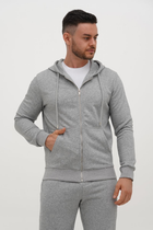 Кофта на замке спортивная Trend Collection 335 светло-серый (№5 light grey) 2XL