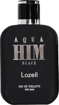 Woda toaletowa męska Lazell Aqua Him Black 100 ml (5907814626165)