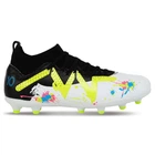 Бутсы футбольные детские с носком SP-Sport 99K размер 35 White-Black-Neon Green