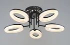 Люстра светодиодная акриловая Sirius B YH1100/5 BK+CH