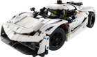 Конструктор LEGO Technic: Білий гіперкар Koenigsegg Jesko Absolut 801 елемент (42184) - зображення 2