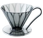 Пуровер Cafec Flower Dripper Tritan Black