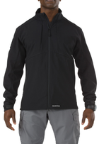 Куртка тактическая для штормовой погоды 5.11 Tactical Sierra Softshell 78005 S Black (2000980359295) - изображение 1