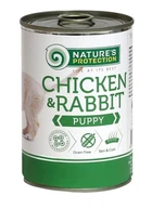 Влажный корм для щенков Nature's Protection Puppy chicken & rabbit с курицей и кроликом