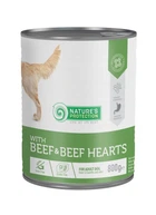 Влажный корм для взрослых собак Nature's Protection with Beef & Beef Hearts