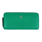 Жіночий шкіряний гаманець Ashwood J51 Gumdrop-Green (Зелений)