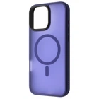 Протиударний матовий чохол із підтримкою MagSafe WAVE Proove Matte Insane Case with MagSafe для Apple iPhone 16 Pro Max Midnight Blue