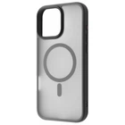 Протиударний матовий чохол із підтримкою MagSafe WAVE Matte Insane Case with MagSafe для Apple iPhone 16 Pro Max (6.9") Gray