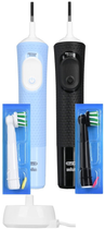 Набір електричних зубних щіток Oral-b Braun Vitality Pro D103 Black / Blue (4210201446514)