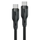 Кабель ACEFAST C8-03 USB-C to USB-C charging data cable 60 W/1,2 m Black