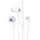 Навушники провідні з мікрофоном Baseus Encok CZ11 Wired Earphones A00164300213-Z1 Hi-Fi Audio/Type-C White