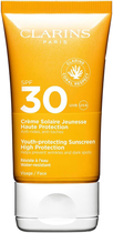 Krem przeciwsłoneczny do twarzy Clarins SPF30 50 ml (3666057217333)