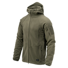 Кофта флісова Helikon-Tex Patriot Jacket Hybrid Fleece Олива 3XL\R