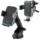 Автотримач з БЗП Proove Triple Clamp Pro 15W Metal gray