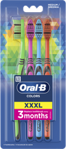 Zestaw szczoteczek do zębów Oral-B Color Collection o średniej grubości 4 szt (8001090675521)