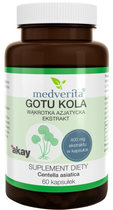 Дієтична добавка Medverita Gotu Kola 60 капсул (5903686580741)